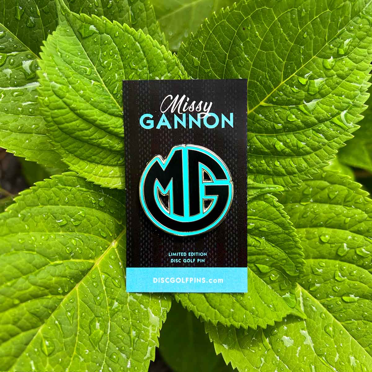 Missy Gannon Logo Disc Golf Pin®