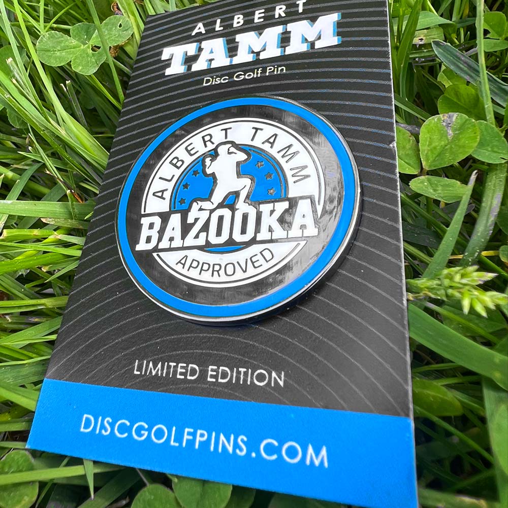 Albert Tamm Disc Golf Pin - Series 2