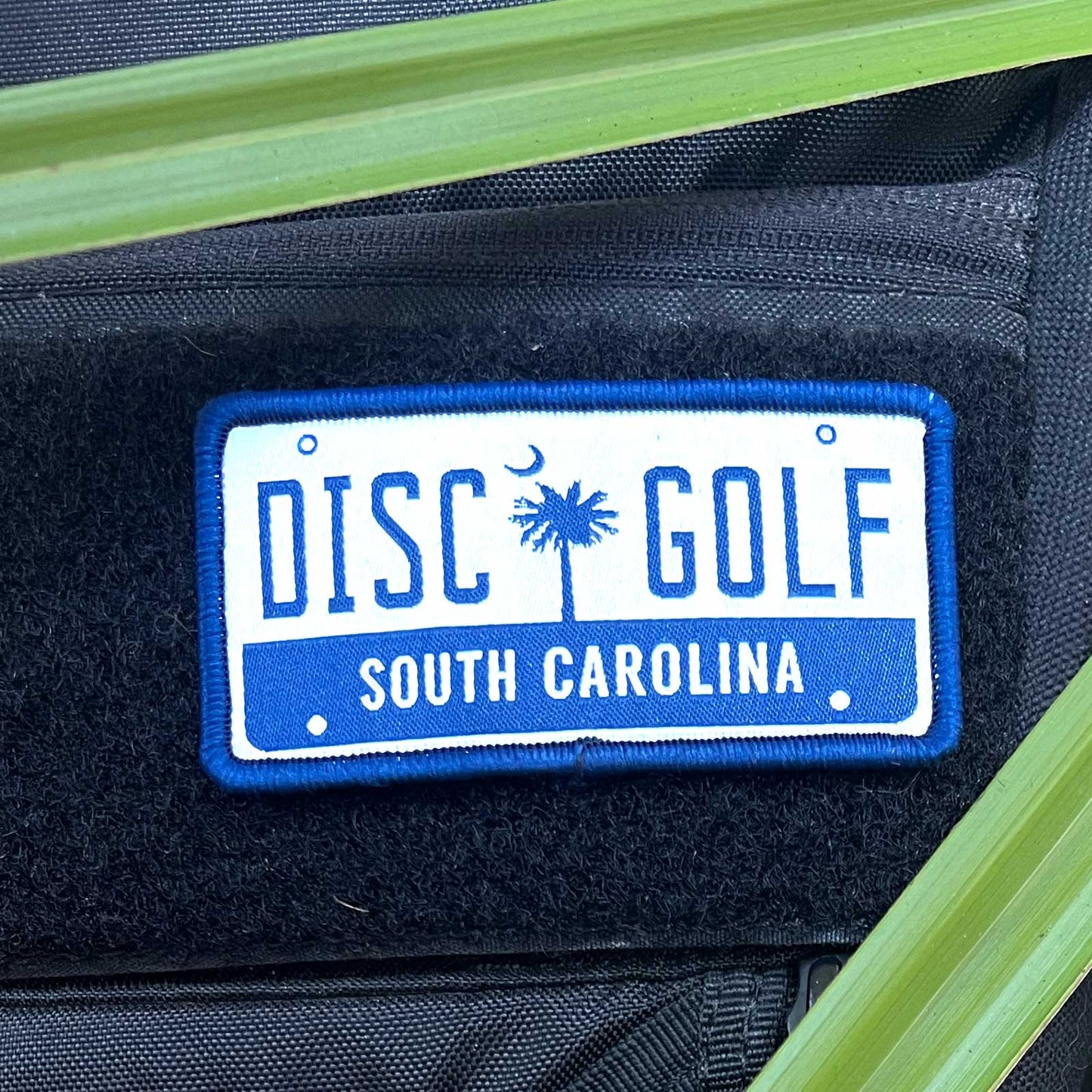 South Carolina License Plate Disc Golf Patch